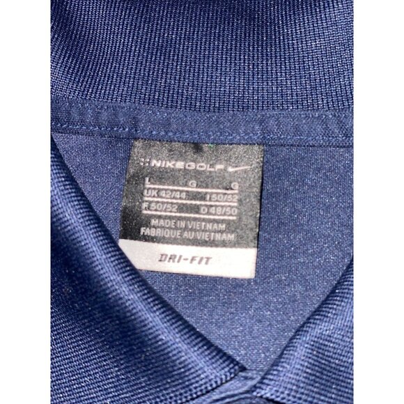 Nike Mens Dri-Fit Polo Shirt Gray Short Sleeve Performance Golf Top‎ Size L - Picture 13 of 16